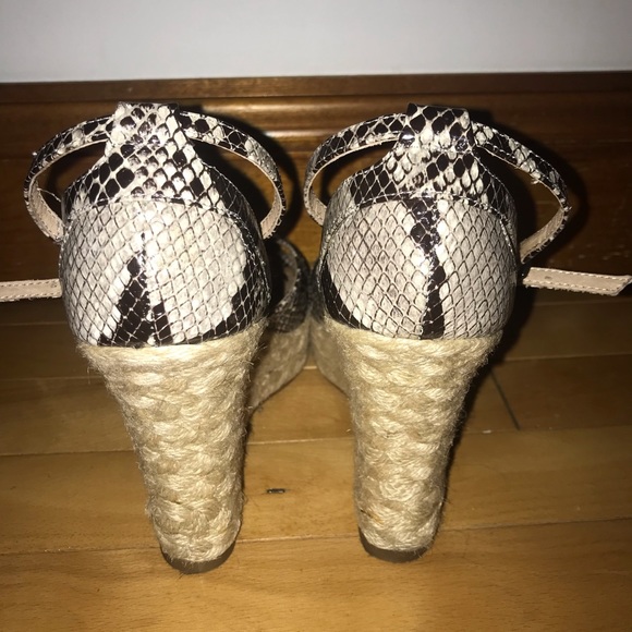 Ruby and bloom snakeskin espadrilles - Picture 3 of 3